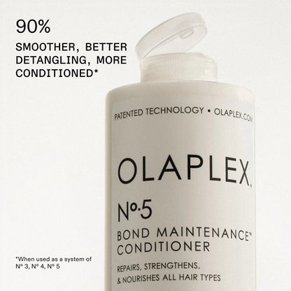 Olaplex Nº.5FINE Bond Maintenance™ Lightweight Volumizing Conditioner: Repairs Damage & Defend Against Future Breakage | For Coily, Curly, Straight, and Wavy