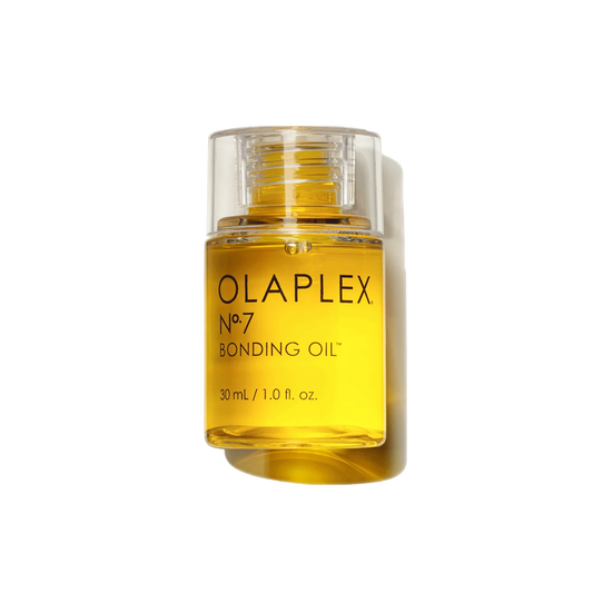 Olaplex No. 7 Bonding Oil, Concentrated High Shine Oil, Heat Protectant, Visibly Smooths & Softens Hair, Added Color Vibrancy, Up to 72 Hour Frizz Control, For All Hair Types, 1 fl oz